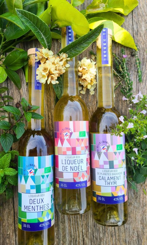 Liqueurs éphémères - LOT DE 3 x 0,35 L