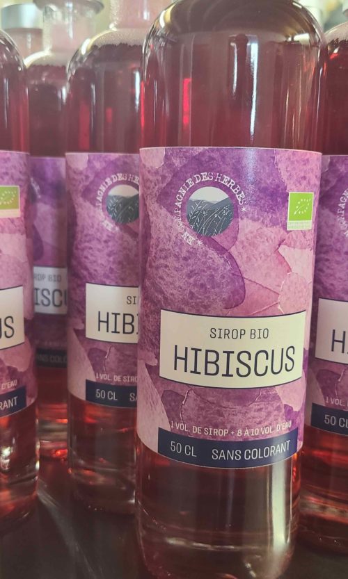 Sirop d'hibiscus